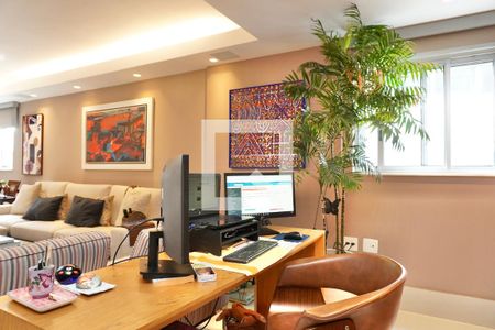 Sala  de apartamento à venda com 3 quartos, 151m² em Lourdes, Belo Horizonte