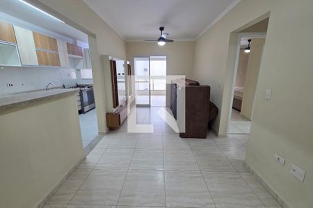 Sala de apartamento para alugar com 2 quartos, 83m² em Vila Tupi, Praia Grande