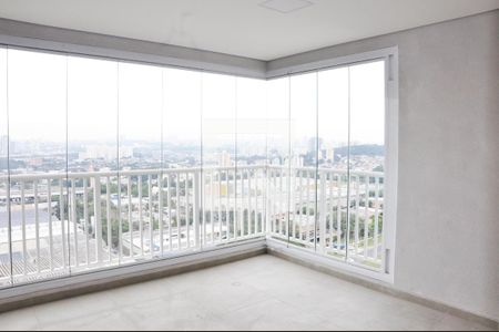 Detalhe - Varanda da Sala e Sala de Jantar de apartamento para alugar com 2 quartos, 70m² em Parque Sao Domingos, São Paulo