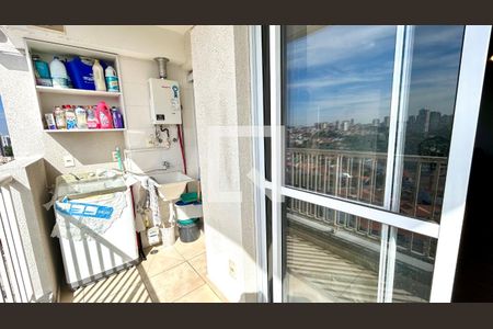 Varanda da Sala de apartamento para alugar com 2 quartos, 48m² em Vila Galvão, Guarulhos