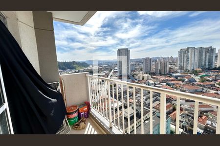 Varanda da Sala de apartamento para alugar com 2 quartos, 48m² em Vila Galvão, Guarulhos