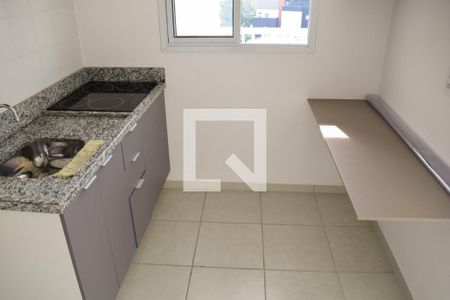 Cozinha de apartamento para alugar com 1 quarto, 35m² em Cidade Mãe do Céu, São Paulo
