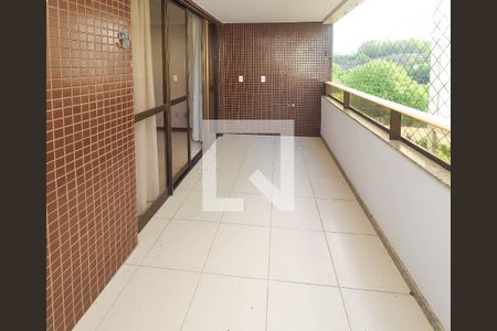 Varanda da Sala de apartamento para alugar com 4 quartos, 98m² em Jardim Armação, Salvador