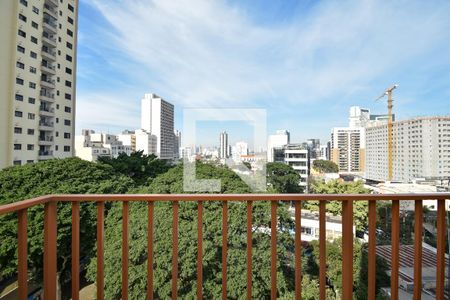 varanda Sala de kitnet/studio à venda com 1 quarto, 28m² em Pinheiros, São Paulo