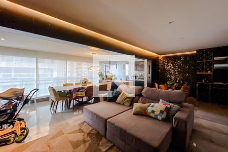 Sala de apartamento à venda com 4 quartos, 145m² em Barra Funda, São Paulo