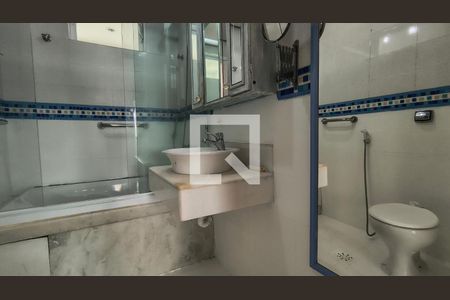 Banheiro da Suíte 1 de apartamento para alugar com 3 quartos, 220m² em Recreio dos Bandeirantes, Rio de Janeiro
