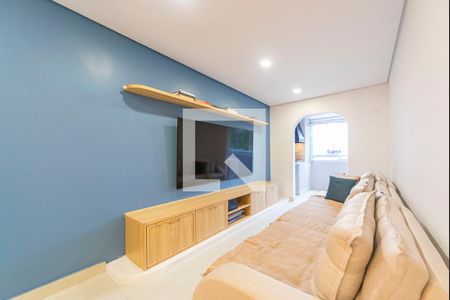 Sala de apartamento à venda com 3 quartos, 90m² em Jardim Bela Vista, Santo André
