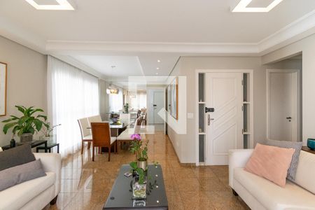 Sala  de apartamento para alugar com 4 quartos, 135m² em Vila Mascote, São Paulo