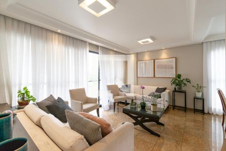 Sala  de apartamento para alugar com 4 quartos, 135m² em Vila Mascote, São Paulo