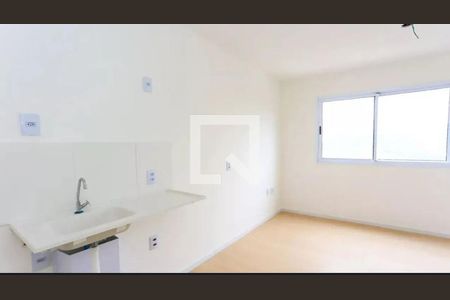 Cozinha de kitnet/studio para alugar com 1 quarto, 17m² em Vila Andrade, São Paulo