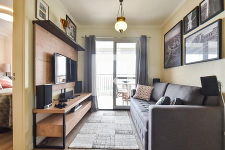 Sala de apartamento à venda com 1 quarto, 45m² em Ipiranga, São Paulo