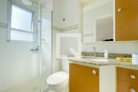 Banheiro da Suíte de apartamento à venda com 2 quartos, 120m² em Centro, Osasco
