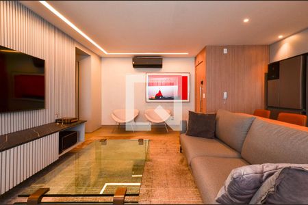 Sala Ambientes de apartamento à venda com 2 quartos, 125m² em Lourdes, Belo Horizonte