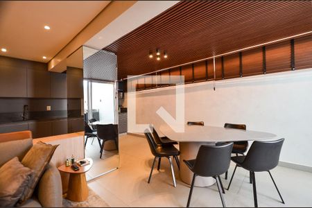 Sala Ambientes de apartamento à venda com 2 quartos, 125m² em Lourdes, Belo Horizonte
