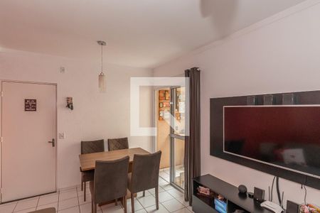 Sala de Estar/Jantar  de apartamento à venda com 2 quartos, 50m² em Parque Sevilha (nova Veneza), Sumaré