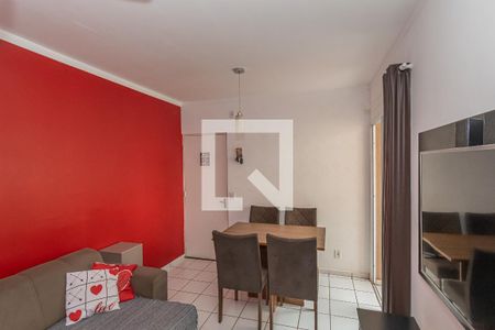 Sala de Estar/Jantar  de apartamento à venda com 2 quartos, 50m² em Parque Sevilha (nova Veneza), Sumaré