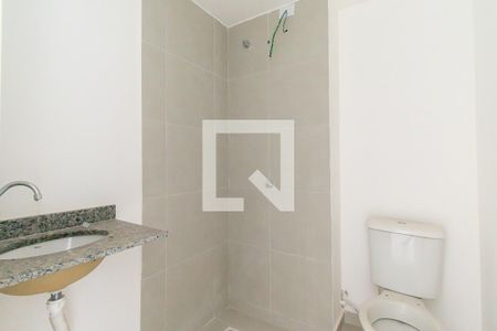 Banheiro de kitnet/studio à venda com 1 quarto, 25m² em Quinta da Paineira, São Paulo
