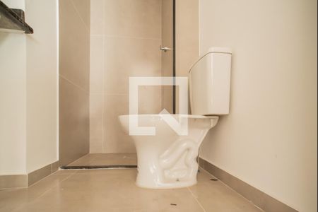 Banheiro de kitnet/studio à venda com 1 quarto, 34m² em Bosque da Saúde, São Paulo