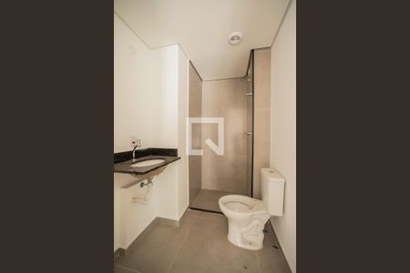 Banheiro de kitnet/studio à venda com 1 quarto, 34m² em Bosque da Saúde, São Paulo