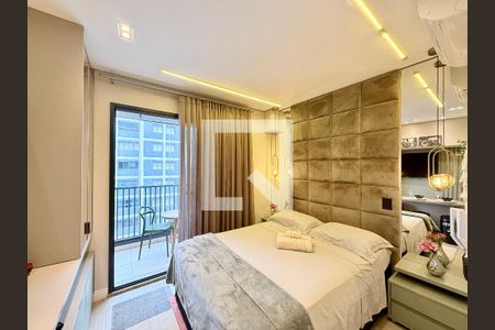 Quarto de kitnet/studio à venda com 1 quarto, 22m² em Jardim das Acacias, São Paulo
