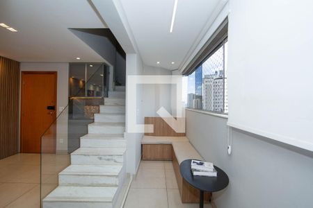 SALA de apartamento à venda com 4 quartos, 164m² em Nova Suíça, Belo Horizonte