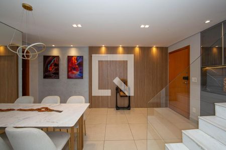 SALA de apartamento à venda com 4 quartos, 164m² em Nova Suíça, Belo Horizonte