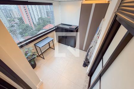 Varanda da Sala de apartamento à venda com 2 quartos, 54m² em Vila Mariana, São Paulo