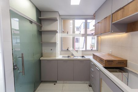 Cozinha de apartamento para alugar com 3 quartos, 86m² em Graça, Belo Horizonte