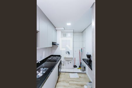 Sala, cozinha e área de serviço de apartamento para alugar com 2 quartos, 35m² em Vila Pirituba, São Paulo