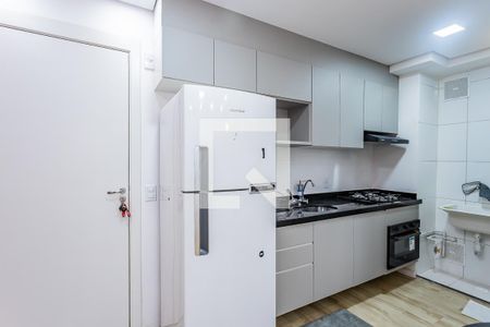 Sala, cozinha e área de serviço de apartamento para alugar com 2 quartos, 35m² em Vila Pirituba, São Paulo