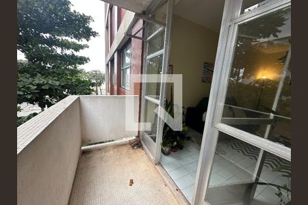 Varanda da Sala de apartamento para alugar com 3 quartos, 138m² em Itararé, São Vicente