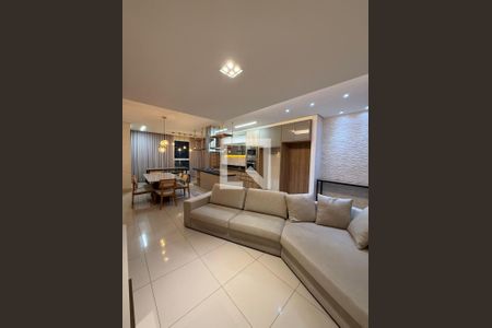 Sala de apartamento para alugar com 3 quartos, 117m² em Jardim Atlantico, Goiânia