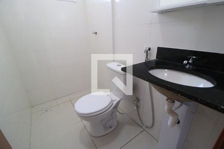 Banheiro Social de apartamento para alugar com 2 quartos, 58m² em Dona Zulmira, Uberlândia
