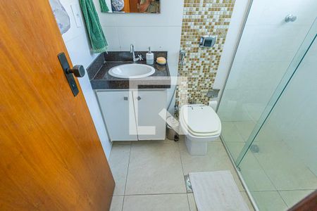 suite de apartamento à venda com 3 quartos, 90m² em Castelo, Belo Horizonte