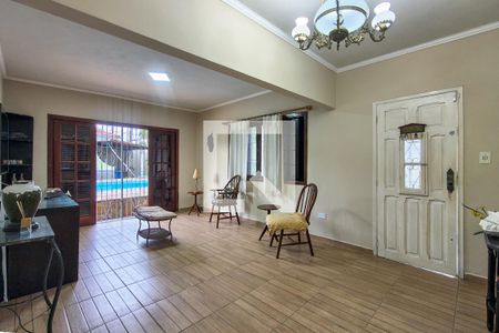 Sala de casa para alugar com 4 quartos, 300m² em Balneario Flórida, Praia Grande