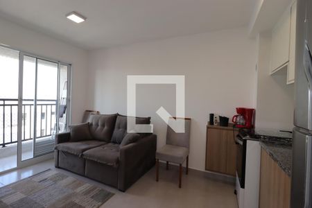 Sala de apartamento para alugar com 2 quartos, 40m² em Vila Eldizia, Santo André