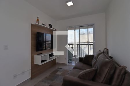 Sala de apartamento para alugar com 2 quartos, 40m² em Vila Eldizia, Santo André