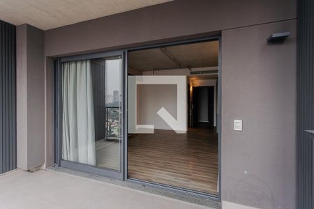 Varanda de kitnet/studio para alugar com 1 quarto, 39m² em Pinheiros, São Paulo