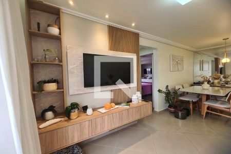 Sala de apartamento para alugar com 2 quartos, 52m² em Vila Antonieta, São Paulo