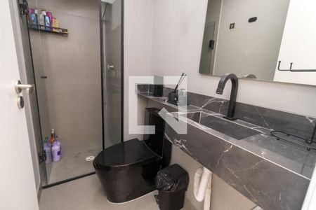 Banheiro de apartamento para alugar com 1 quarto, 32m² em Vila Santa Clara, São Paulo