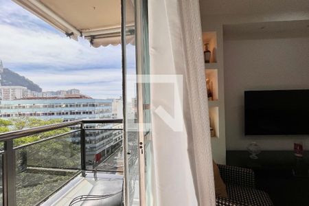 Varanda da Sala de apartamento à venda com 2 quartos, 94m² em Botafogo, Rio de Janeiro