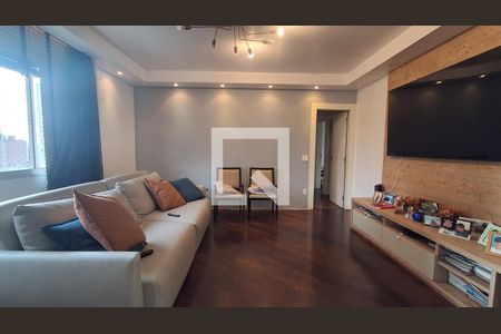 Sala  de apartamento à venda com 3 quartos, 111m² em Santo Antônio, São Caetano do Sul