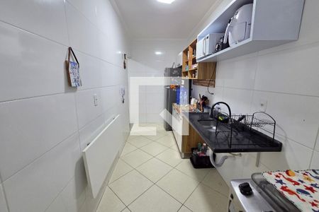 Cozinha de apartamento para alugar com 2 quartos, 86m² em Guilhermina, Praia Grande