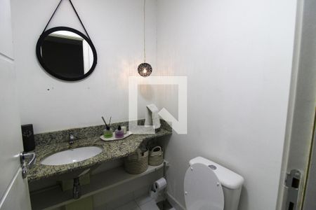 Lavabo de apartamento à venda com 3 quartos, 136m² em Jardim Arpoador, São Paulo