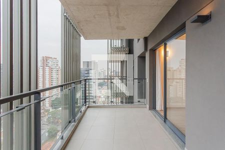 Varanda de apartamento para alugar com 1 quarto, 55m² em Pinheiros, São Paulo