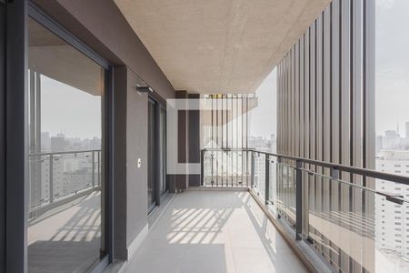 Varanda de apartamento para alugar com 1 quarto, 55m² em Pinheiros, São Paulo