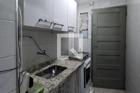 Cozinha Americana de kitnet/studio para alugar com 1 quarto, 22m² em José Menino, Santos