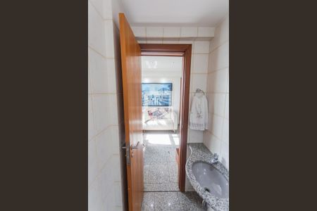 Lavabo na Sala de apartamento à venda com 1 quarto, 60m² em Funcionários, Belo Horizonte