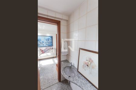 Lavabo na Sala de apartamento à venda com 1 quarto, 60m² em Funcionários, Belo Horizonte