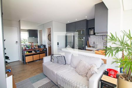 Sala de apartamento à venda com 1 quarto, 43m² em Campo Belo, São Paulo